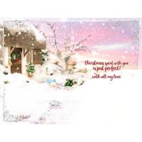 3D Holographic One I Love Me to You Bear Christmas Card Extra Image 1 Preview